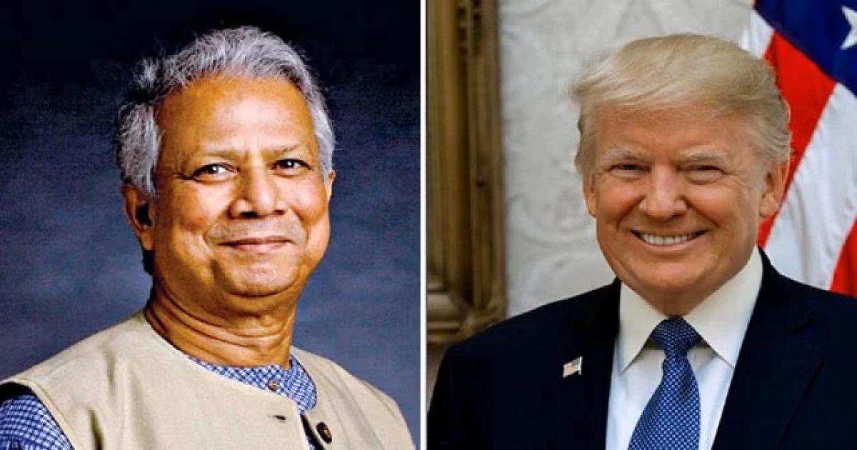 পাল্টা শুল্ক স্থগিত করায় ট্রাম্পকে প্রধান উপদেষ্টার ধন্যবাদ