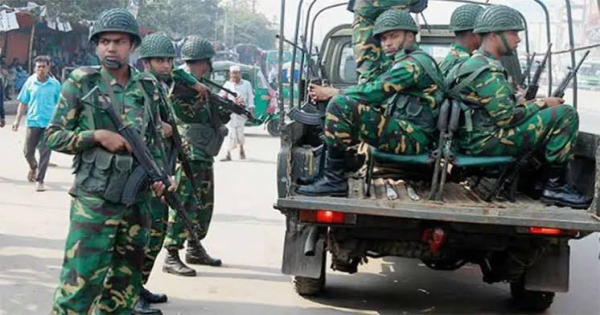 নির্বাচনের সময় ৬০ হাজার সেনাসদস্য মোতায়েন থাকবে