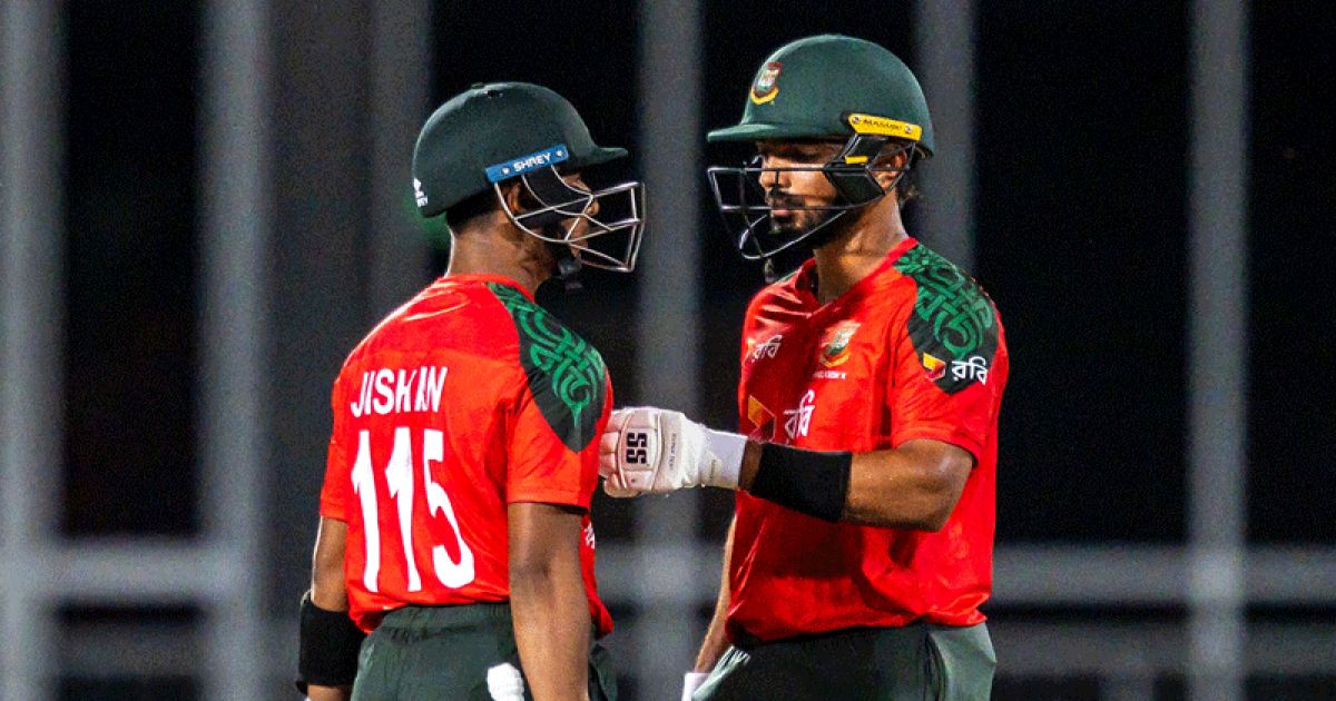 নেপালের বিপক্ষে আটকে গেছে বাংলাদেশ