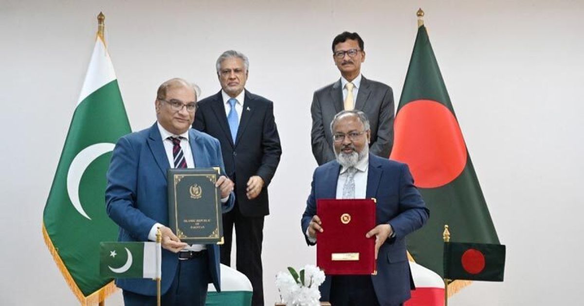 বাংলাদেশ-পাকিস্তানের স্মারক সই হলো যেসব ইস্যুতে